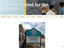 Tablet Screenshot of churches-united.org